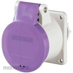 RS PRO RS Pro power connector (industrial connector), panel mount, socket, purple
