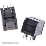 RS PRO RS Pro, fiber optic connector, jack, Toslink, black