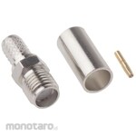 RS PRO SMA coaxial connector RS Pro, jack, straight, contact: gold-plated