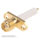 RS PRO SMA coaxial connector RS Pro, jack, straight, contact: gold-plated
