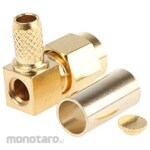 RS PRO SMA coaxial connector RS Pro, plug, right angle, contact: gold plated