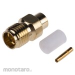 RS PRO SMA jack RS Pro, jack, straight, contact: gold-plated