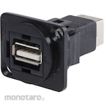 RS PRO USB adapter, USB2.0, female RS Pro, number of ports: 1