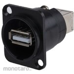 RS PRO USB connector, USB2.0, female RS Pro, number of ports: 1