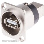 RS PRO USB connector, USB2.0, female RS Pro, number of ports: 1