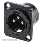 RS PRO Xlr Connector Male 3-Pole Straight