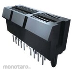 SAMTEC 1mm pitch 72 poles 2 rows right angle female card edge connector