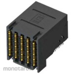 SAMTEC Backplane Connector Female 4 Pairs Right Angle 1 Set 25 Pieces