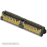 SAMTEC Board connection pin header, 32 poles, 0.64 mm, 2 rows