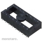 SAMTEC DIL socket, 2.54mm pitch, 16 pin, 28 pieces per set