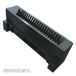 SAMTEC HSEC8 0.8mm Pitch 10 Position 1 Row Vertical SMT Female Card Edge Connector