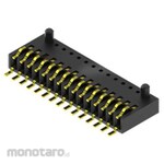 SAMTEC PCB connection socket 20 poles 1mm 1 row surface mount