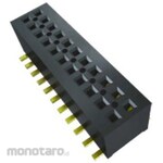 SAMTEC PCB connection socket, 10 poles, 1mm, 2 rows, surface mount, 1 set, 5 pieces