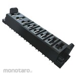 SAMTEC PCB connection socket, 3 poles, 5mm, 1 row, through hole