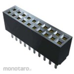 SAMTEC PCB connection socket, 34 poles, 1.27mm, 2 rows, surface mount, 1 set, 26 pieces