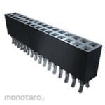 SAMTEC PCB connection socket, 4 poles, 2.54mm, 1 row, through hole
