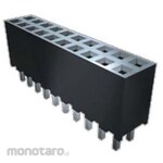 SAMTEC PCB connection socket, 4 poles, 2mm, 1 row, surface mount, 1 set, 69 pieces