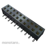 SAMTEC PCB connection socket, 9 poles, 2mm, 1 row, surface mount, 1 set, 1075 pieces