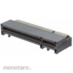 SAMTEC PCIE 1mm Pitch 164 Position Single Row Vertical SMT Female Card Edge Connector