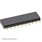 SAMTEC Samtec PCB Socket, 10-way, 2.54mm, 1-row, Through-hole Mount