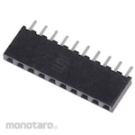 SAMTEC Samtec PCB Socket, 10-way, 2mm, 1-row, Through-hole Mount