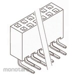 SAMTEC Samtec PCB Socket, 16-way, 2.54mm, 2-row, Through-hole Mount