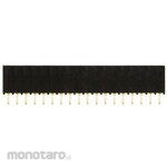 SAMTEC Samtec PCB Socket, 18-way, 2.54mm, Single Row, Through-Hole Mount