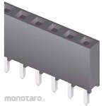 SAMTEC Samtec PCB Socket, 2-pole, 2mm, 1-row, Through-hole Mount