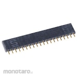 SAMTEC Samtec PCB Socket, 20 Position, 2.54mm, Single Row, Through Hole Mount