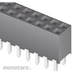 SAMTEC Samtec PCB Socket, 4-pole, 2mm, 2-row, Through-hole Mount