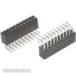 SAMTEC Samtec PCB Socket, 50 Position, 2mm, 2 Row, Through Hole Mount