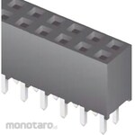 SAMTEC Samtec PCB Socket, 6-pole, 2mm, 2-row, Through-hole Mount