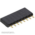 SAMTEC Samtec PCB Socket, 8-way, 2.54mm, 1-row, Through-hole Mount