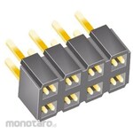 SAMTEC Samtec PCB Socket, 8-way, 2.54mm, 2-row, Through-hole Mount