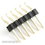 SPARKFUN Header - 6-pin Male SMD, 0.1inch, Right Angle