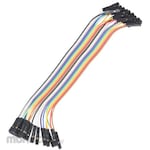SPARKFUN Jumper Wires - Connected 6inch F/F, 20 pack