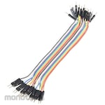 SPARKFUN Jumper Wires - Connected 6inch M/M, 20 pack