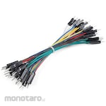 SPARKFUN Jumper Wires Premium 4" M/M - 26 AWG 30 Pack