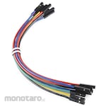 SPARKFUN Jumper Wires Premium 6inch F/F - 20 AWG 10 Pack