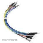 SPARKFUN Jumper Wires Premium 6inch M/M - 20 AWG 10 Pack