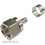 TO-CONNE (former Toyo Connector) Coaxial Connector F Type Straight Plug