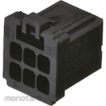 Tyco Electronics Japan Te Connectivity Pcb Connector Housing Female 6-Pole 2-Row 2.5Mm Dynamic D-1000