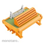 WEIDMULLER Interface with Ribbon Cable Connectors In Accordance with IEC 60603-13 Tension-Clamp Connection