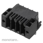 WEIDMULLER Male Headers THR Solder Connection Black