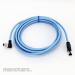 OMRON Both Sides Of The Plug Cable With Connector (M12 L Type/RJ45)