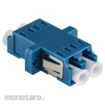 RS PRO LC to LC Single Mode Duplex Fibre Optic Adapter