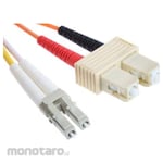 RS PRO LC to SC Duplex Multi Mode OM2 Fibre Optic Cable