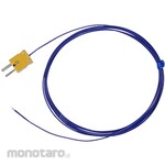 Sato Keiryoki Mfg Insulated K thermocouple wire, fluororesin FEP coating, with miniature connector