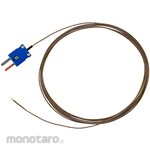 Sato Keiryoki Mfg Insulated T thermocouple wire, fluororesin FEP coating, with miniature connector
