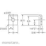 OMRON Servo Mount Bracket E69